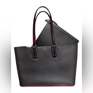 Christian Louboutin Cabata Tote Bag Medium w Pouch, Dust Bag
